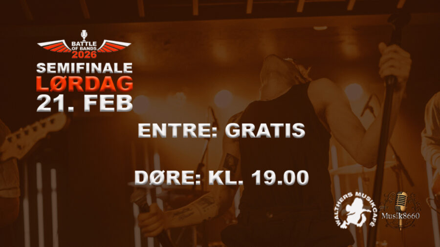Battle Of Bands 2026 – Semifinale LØRDAG